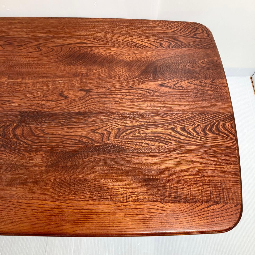 カリモク ダークブラウン ローテーブル 座卓 和風 和室