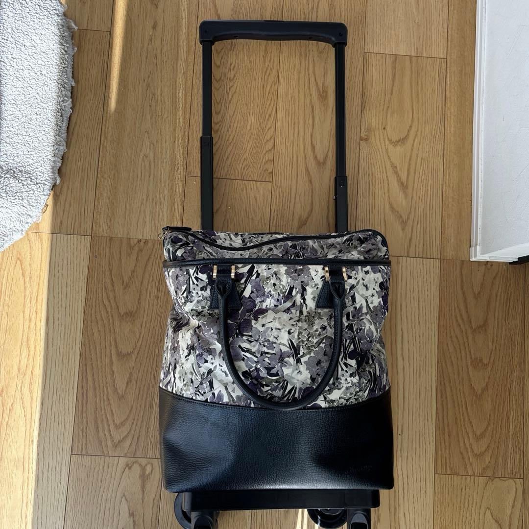 スワニーキャリーケース　KINDWARE　花柄　希少