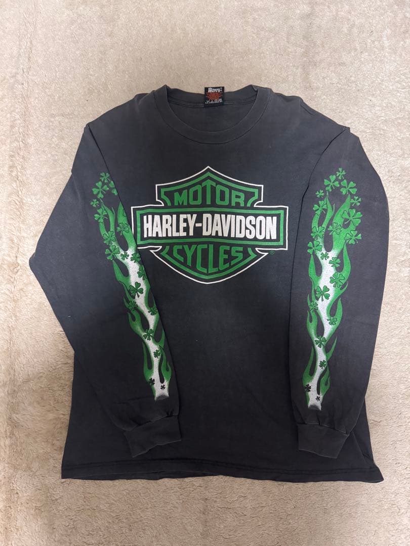 幻 鬼フェード 90s Harley-Davidson フレイム クローバー