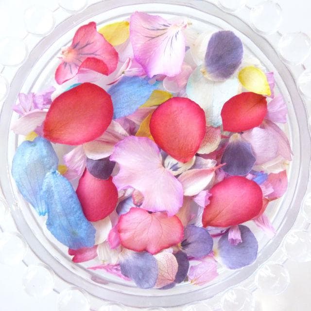 えり様◆【訳あり】ドライフラワー 花びら mix（703 ハンドメイド 素材）
