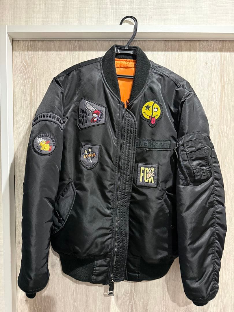 AVIREX MA-1 チェンソーマンコラボ