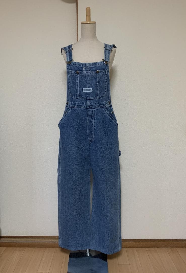 Lee 1970年☆ヴィンテージ オーバーオール☆リーデニム S~M アメリカ製