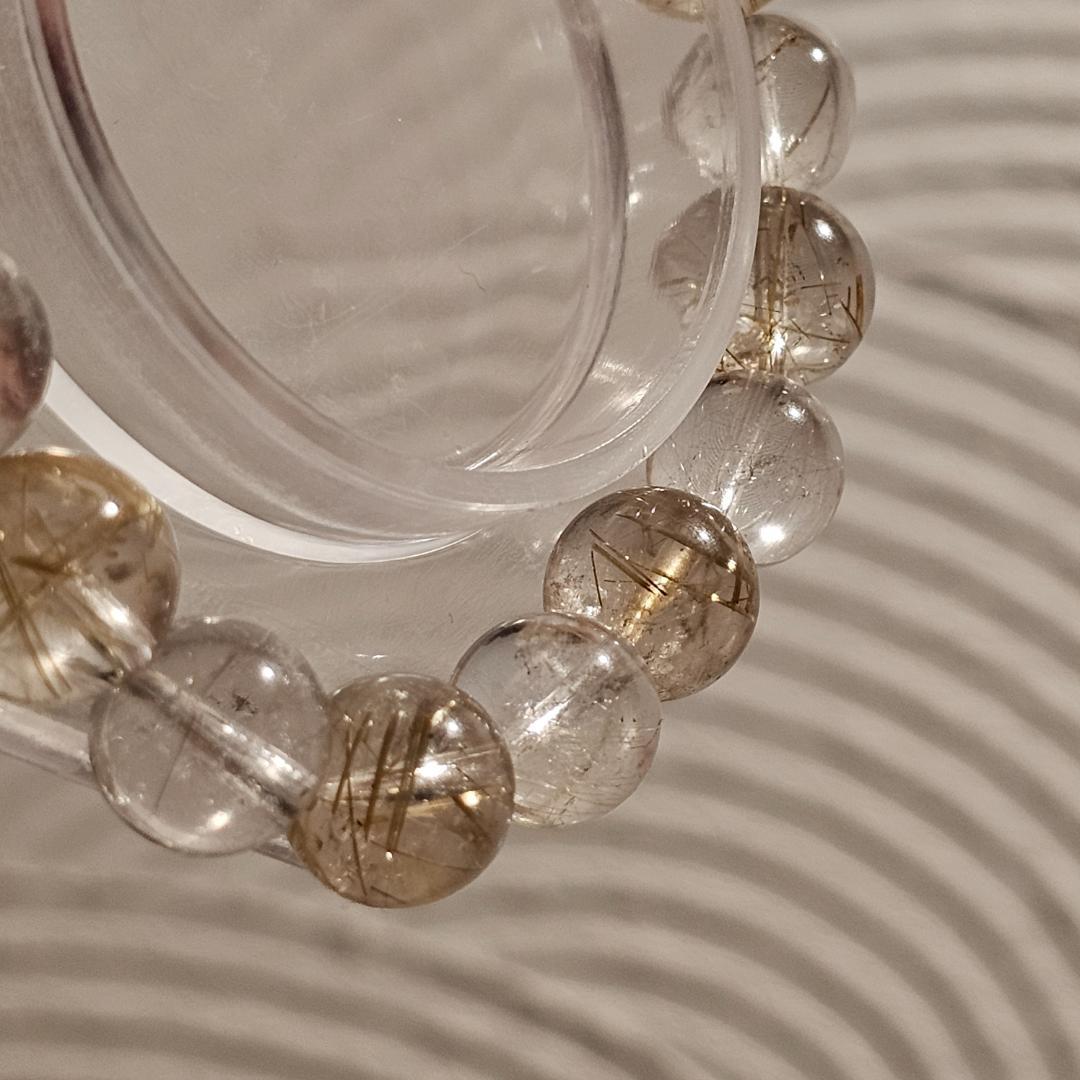 ゴールドルチル シルバールチル ブレスレット