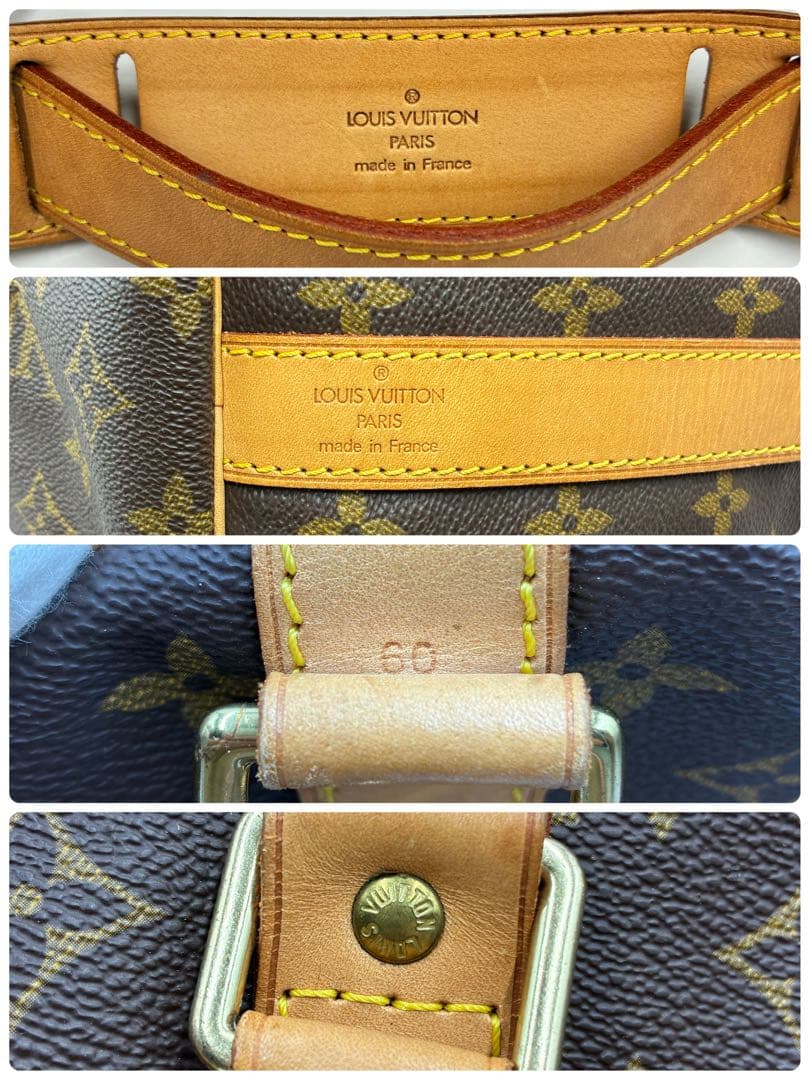 【極美品】　ルイヴィトン　モノグラム　キーポル60 ボストンバック　2way