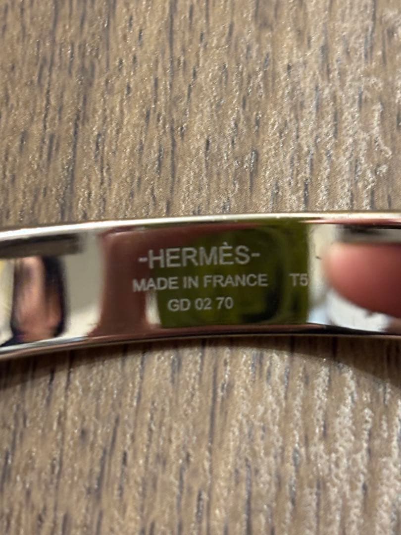 HERMÈS ツールボックスバングル T5 傷あり お値打ち品　値下げ
