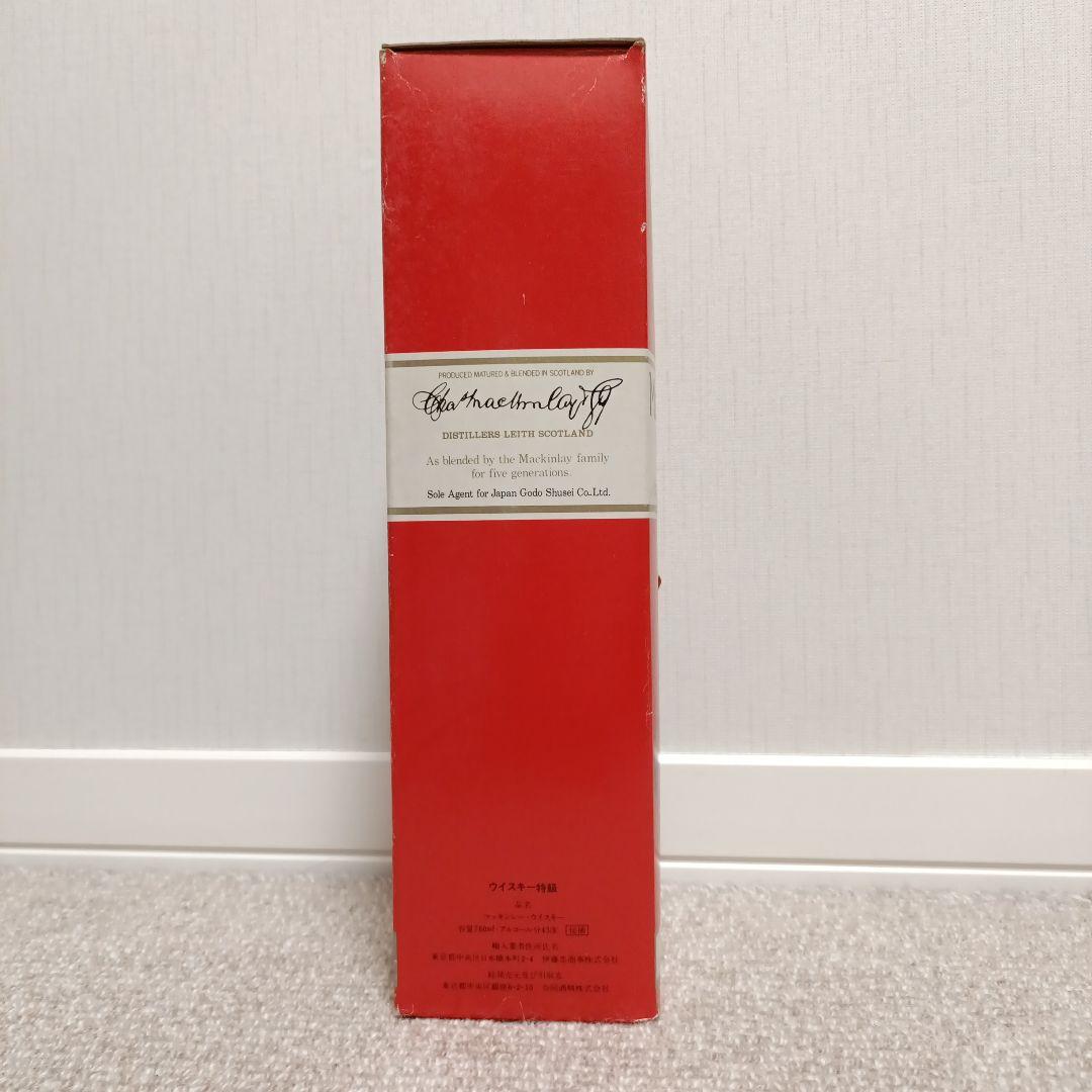 【未開栓】マッキンレー MACKINLAYS 5年 ウイスキー760ml 43度