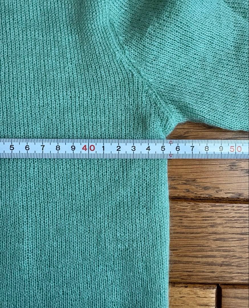 sale✴︎新品✴︎HaaT ISSEYMIYAKE モヘヤニット　ミントグリーン