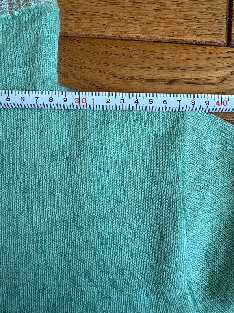 sale✴︎新品✴︎HaaT ISSEYMIYAKE モヘヤニット　ミントグリーン