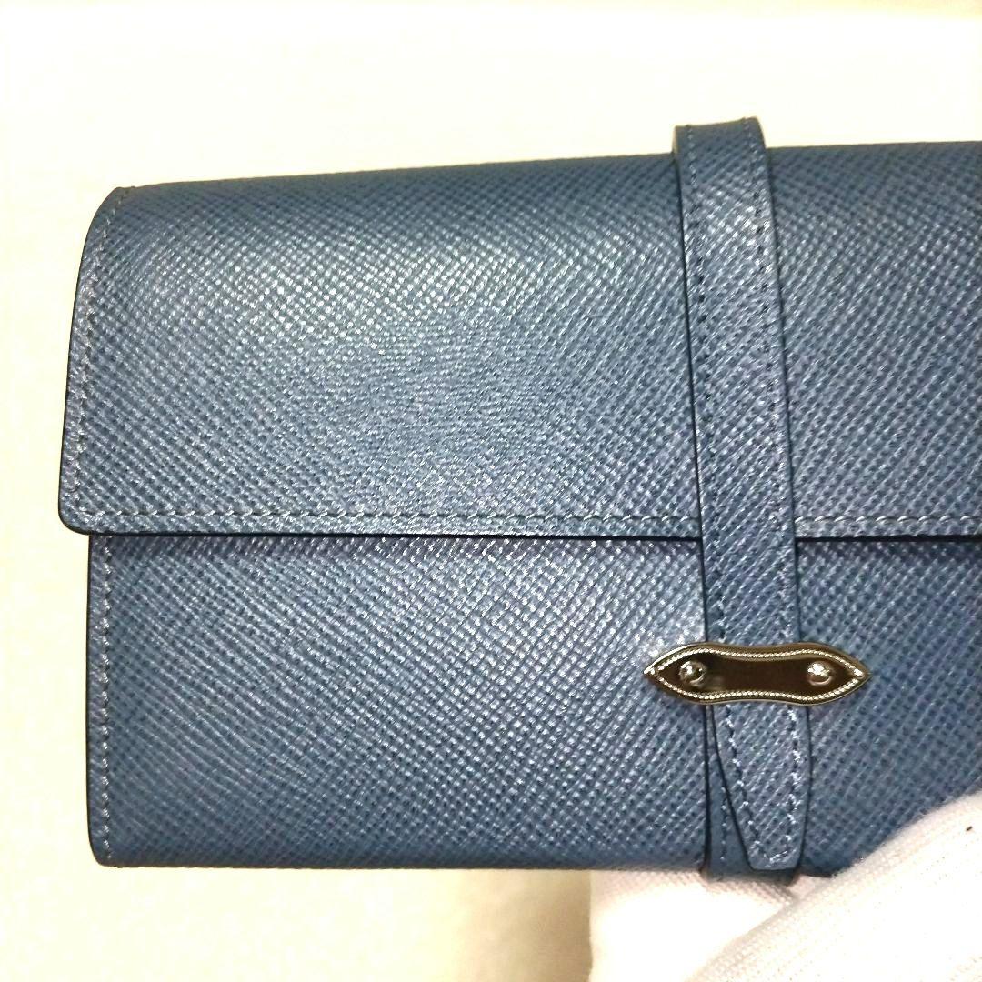 【極美品】グローブトロッター ジェット フラップオーバーパース レザー 長財布