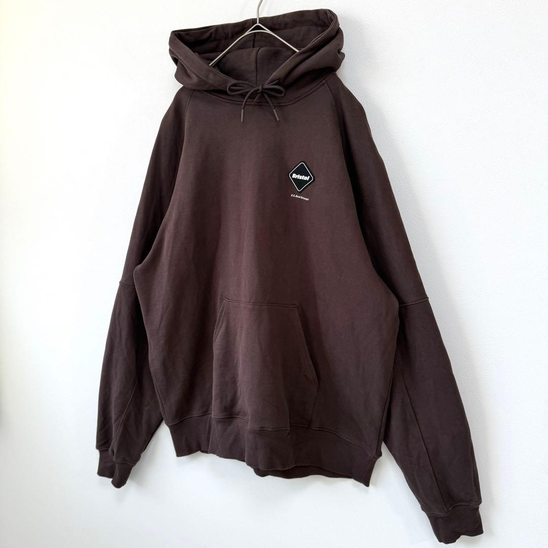 【即完売✨】F.C.レアルブリストル ビッグロゴ バギースウェットフーディ XL