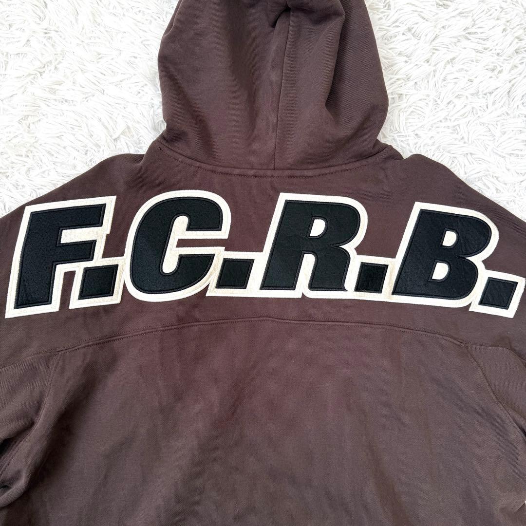【即完売✨】F.C.レアルブリストル ビッグロゴ バギースウェットフーディ XL