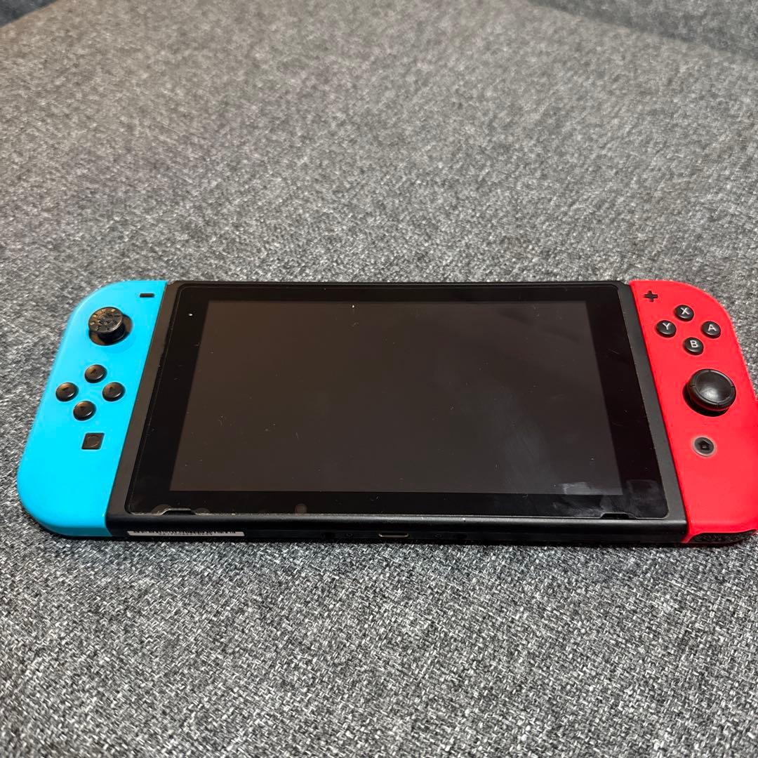 明*可様 Nintendo Switch 本体 青/赤 Joy-Con