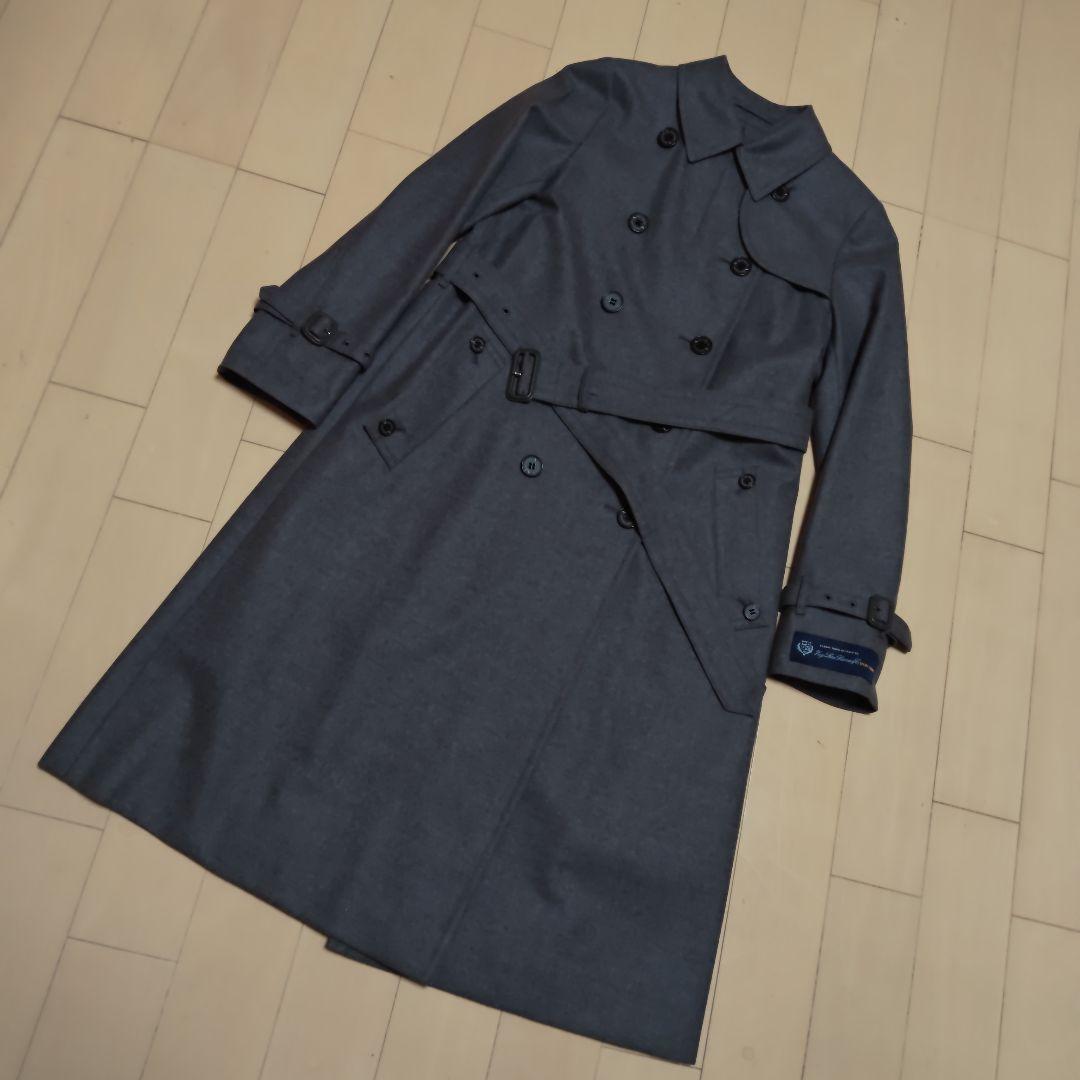 アクアスキュータムロンドン♪ロロ・ピアーナ　ウールトレンチコートライナー付