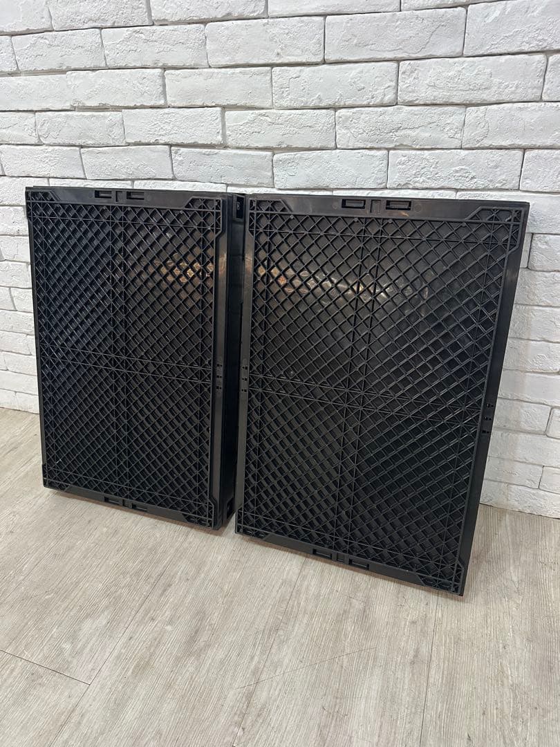 ⭐️【全国送料無料】2個セット　折りたたみ　プラスチック　コンテナ　ケース　収納