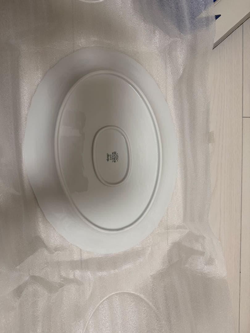 新品未使用 リチャードジノリ ベッキオホワイト オーバル プレート