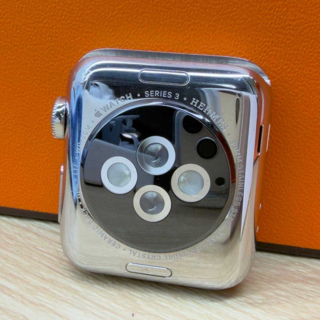 3024 美品　Apple Watch エルメス　シリーズ3 シルバーステンレス