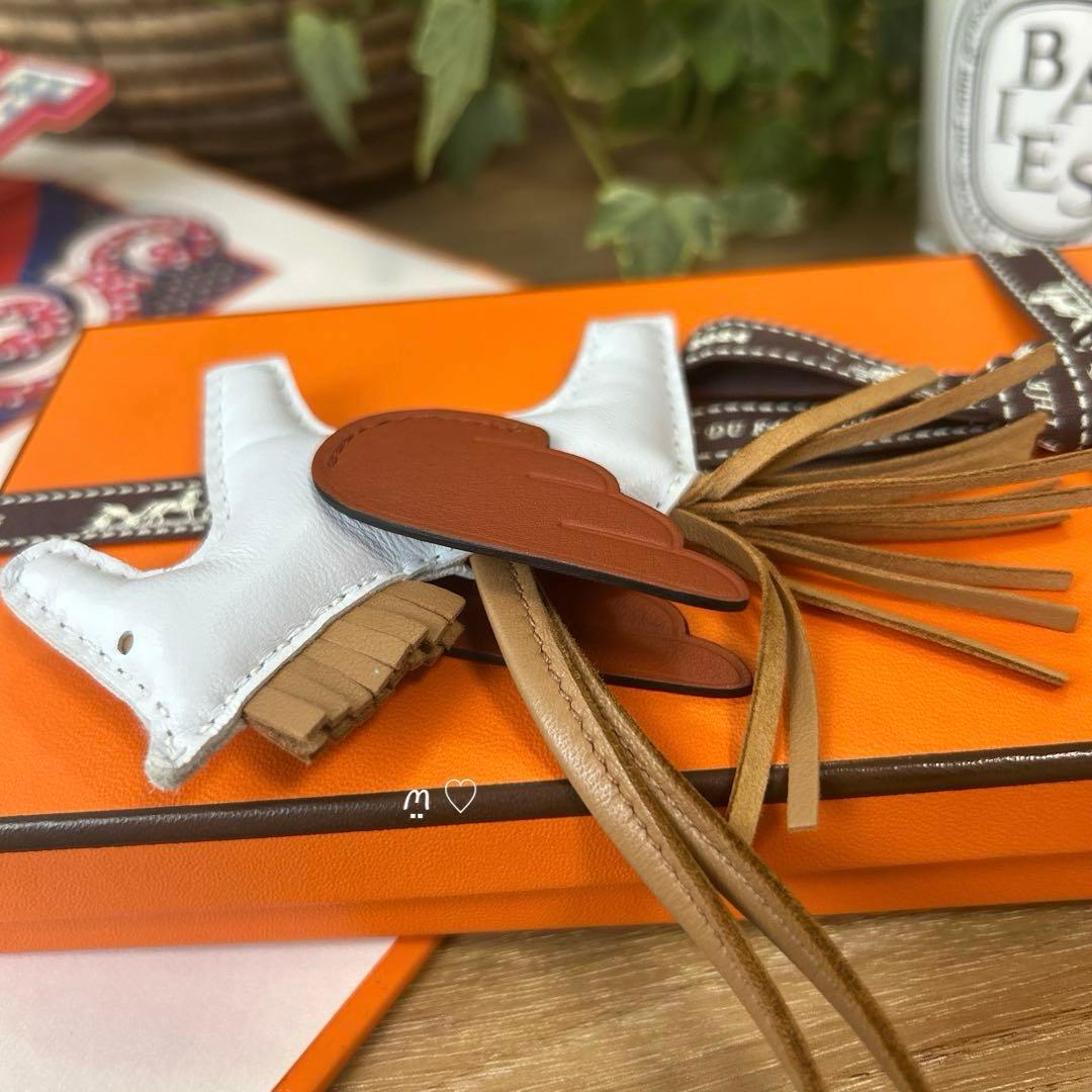 HERMES　エルメス　ロデオチャームペガサスPM　バッグチャーム　U刻印