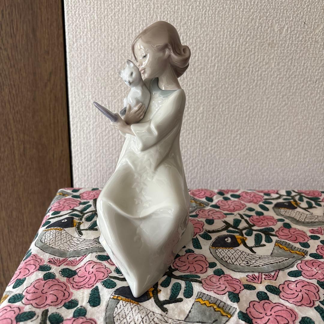 【美品】リヤドロ NAO 陶器 人形