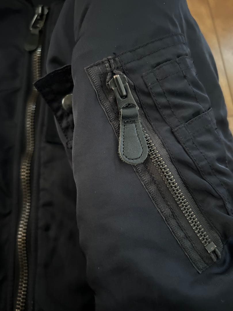 ジャケット・アウター pherrow's C.C. MASTERS MA-1 black S