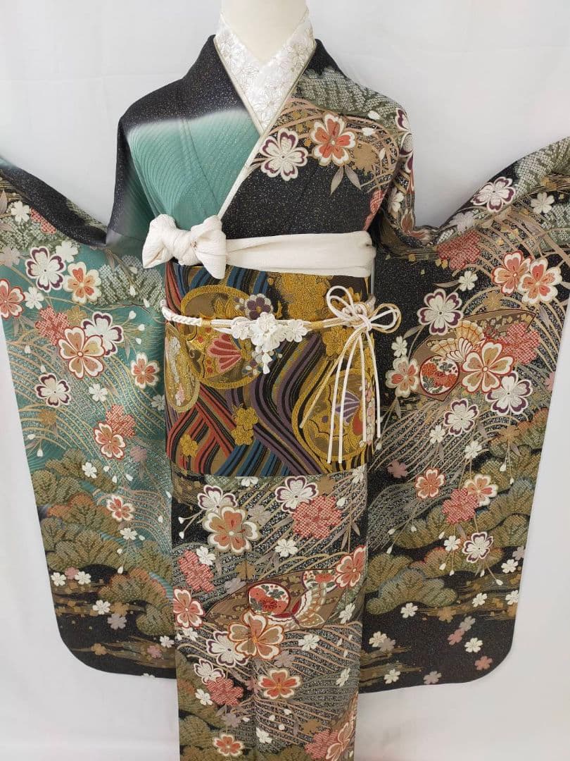 【Classic-Style】★★正絹　京友禅振袖　7点フルセット★★