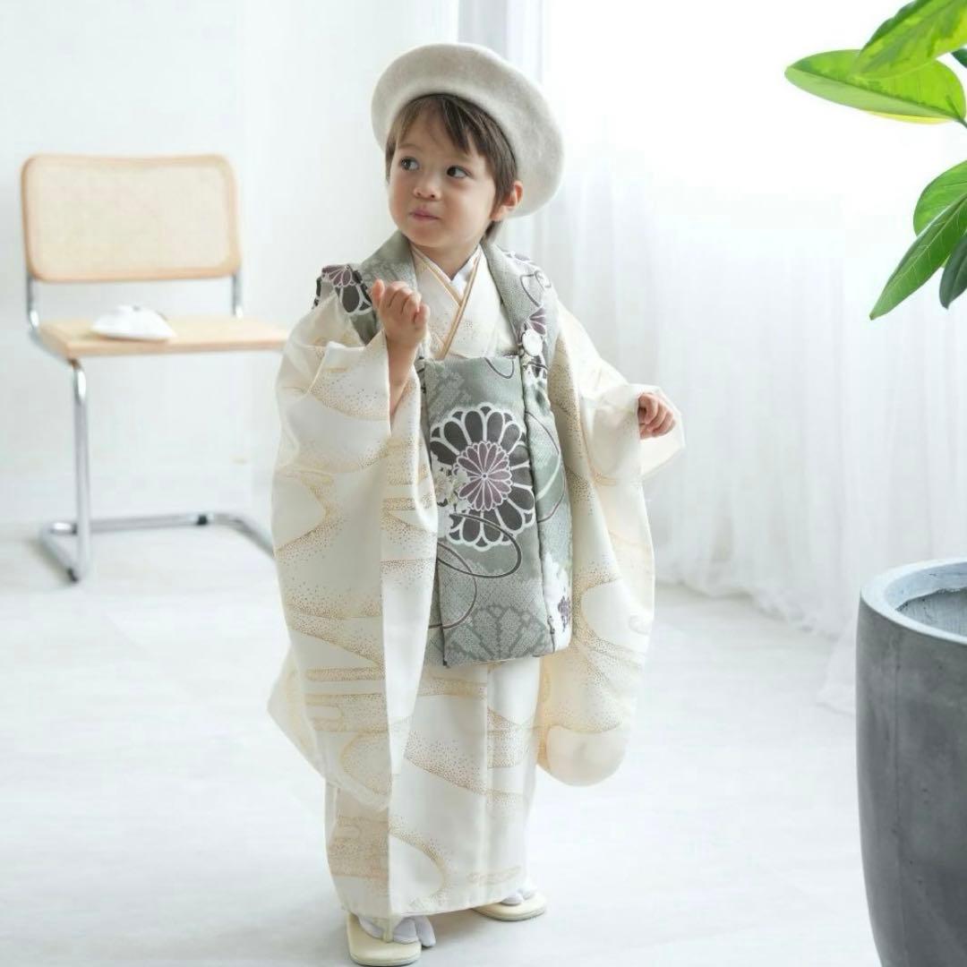 ひよこ商店　七五三着物セット 男の子　被布　3歳