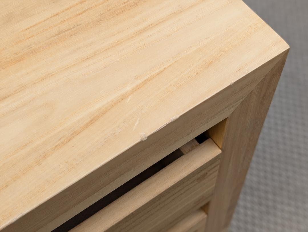 2点セット☆ランドエスケーププロダクツ／パウロニア／桐材／シェルフ／キャビネット