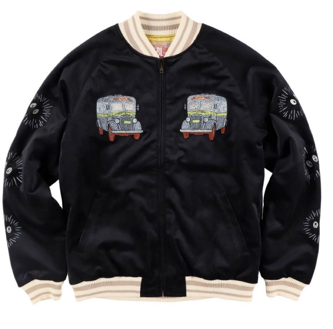 【Xmas限定価格】　XL となりのトトロ　GBL限定　ネコバス　別珍スカジャン