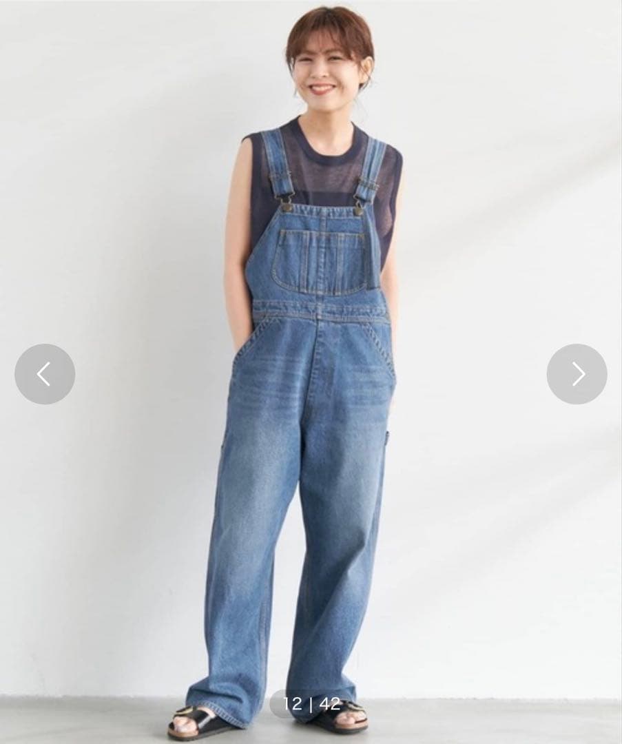 Spick & Span S.Shiori*S デニムサロペット 38 超美品