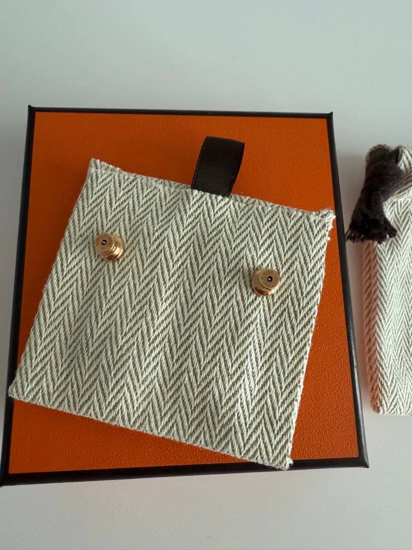 HERMES エルメス ミニポップh ピアス