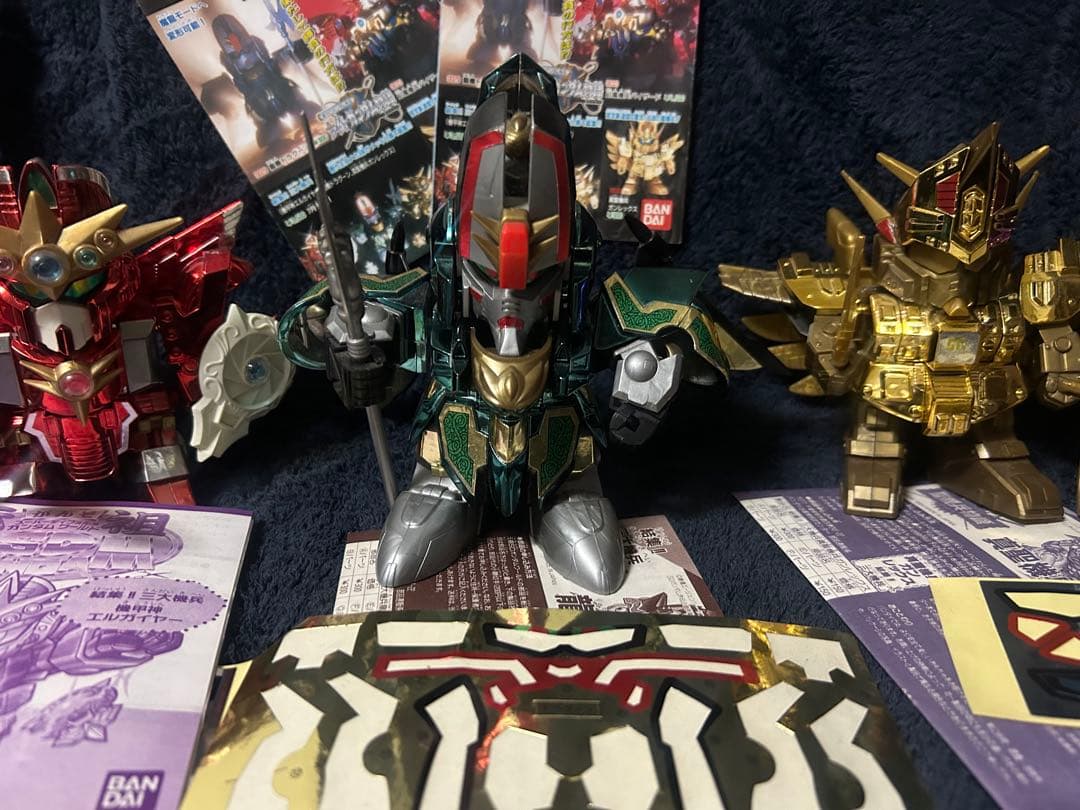 D*1様 組済　元祖SDガンダム　三代機兵➕オマケ