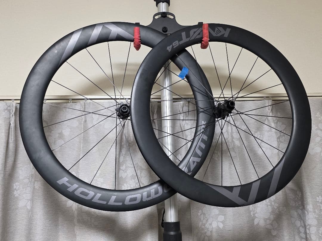 hollowgram knot 64 カーボンホイール disc 前後セット