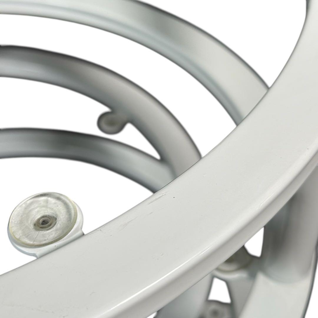 HR835 ミッドセンチュリー　レトロ　ガラステーブル　4枚　丸テーブル