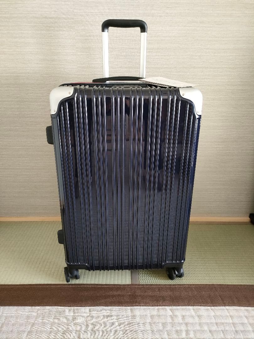 TRANS CONTINENTS 中型キャリーケース ダークブルー