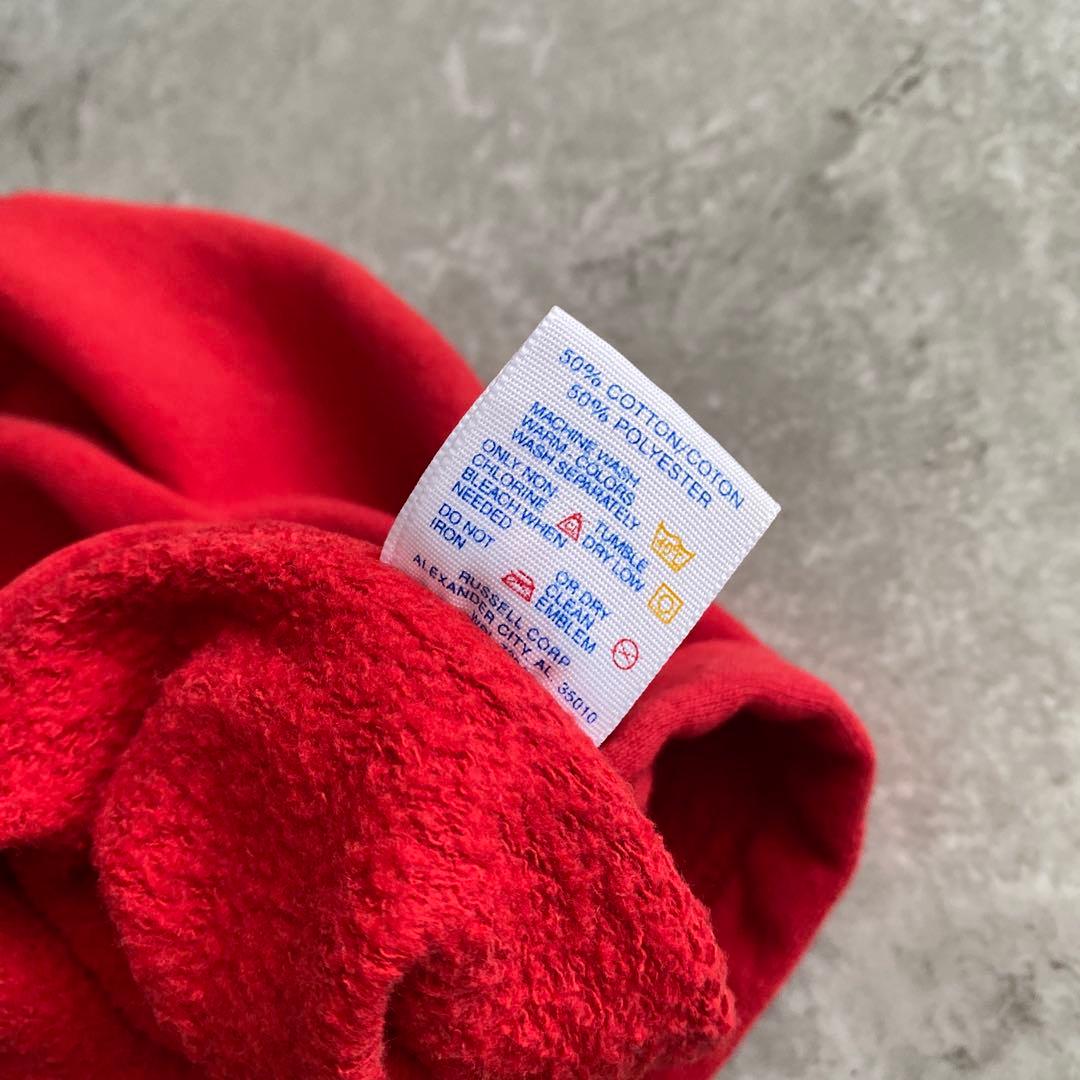 レア色80s90sジャージーズ無地カーディガンUSA製ポケ付きカーマインOSFM