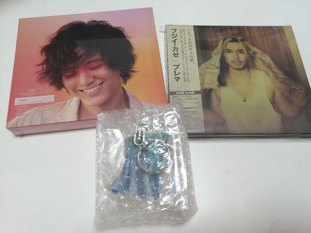 藤井風Prema未開封2枚組CD特典未開封キーホルダー&未開封LASA アルバム