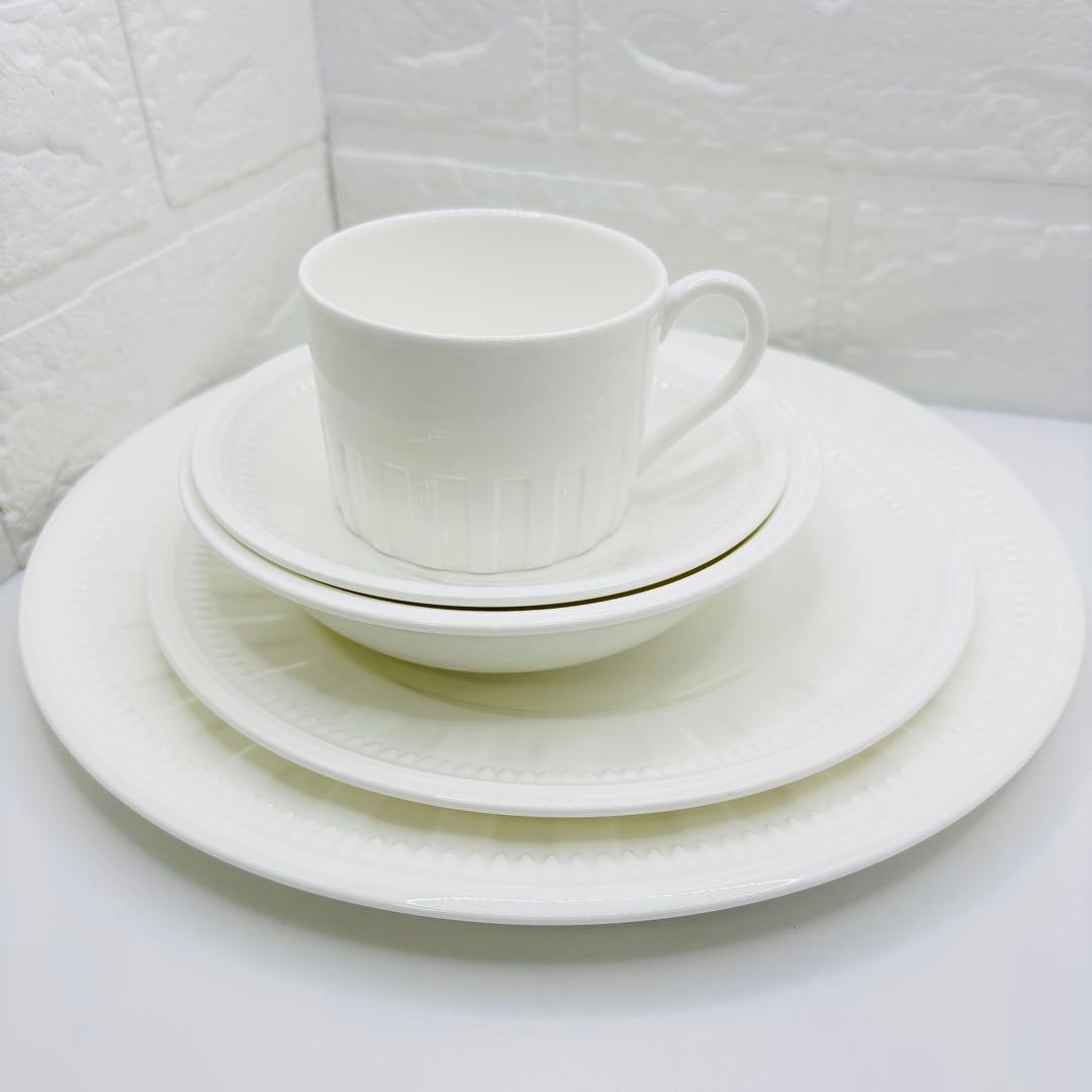 【５点セット】ウエッジウッド　コロシアム　カップ&ソーサー　プレート