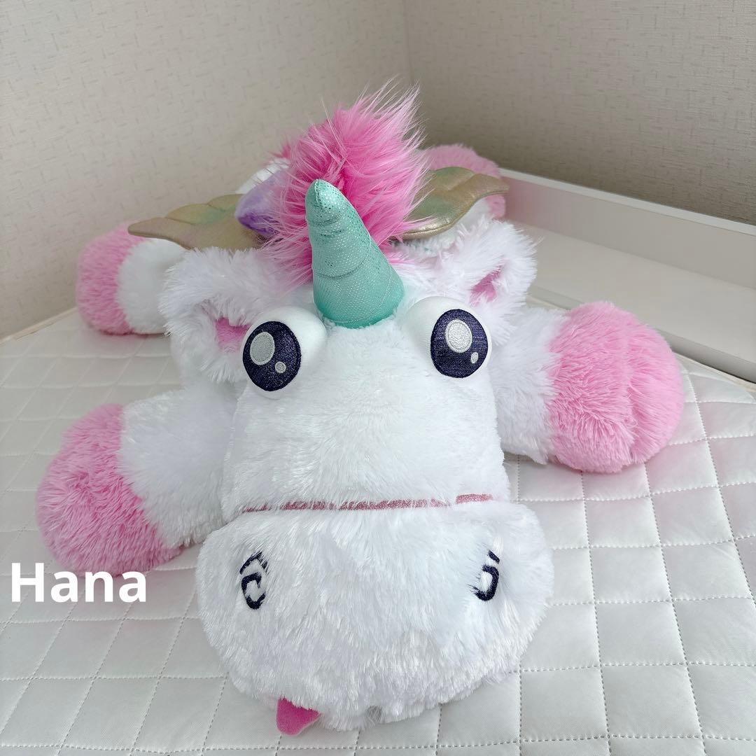 USJ限定 ミニオン 超特大 ユニコーン ゆめかわ フラッフィ ぬいぐるみ