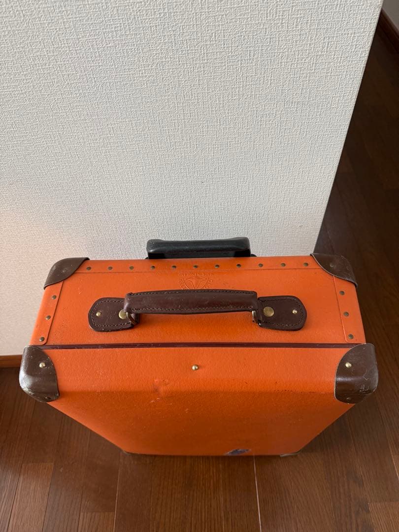 ★最終大特価★GLOBE-TROTTER オレンジ キャリーケース