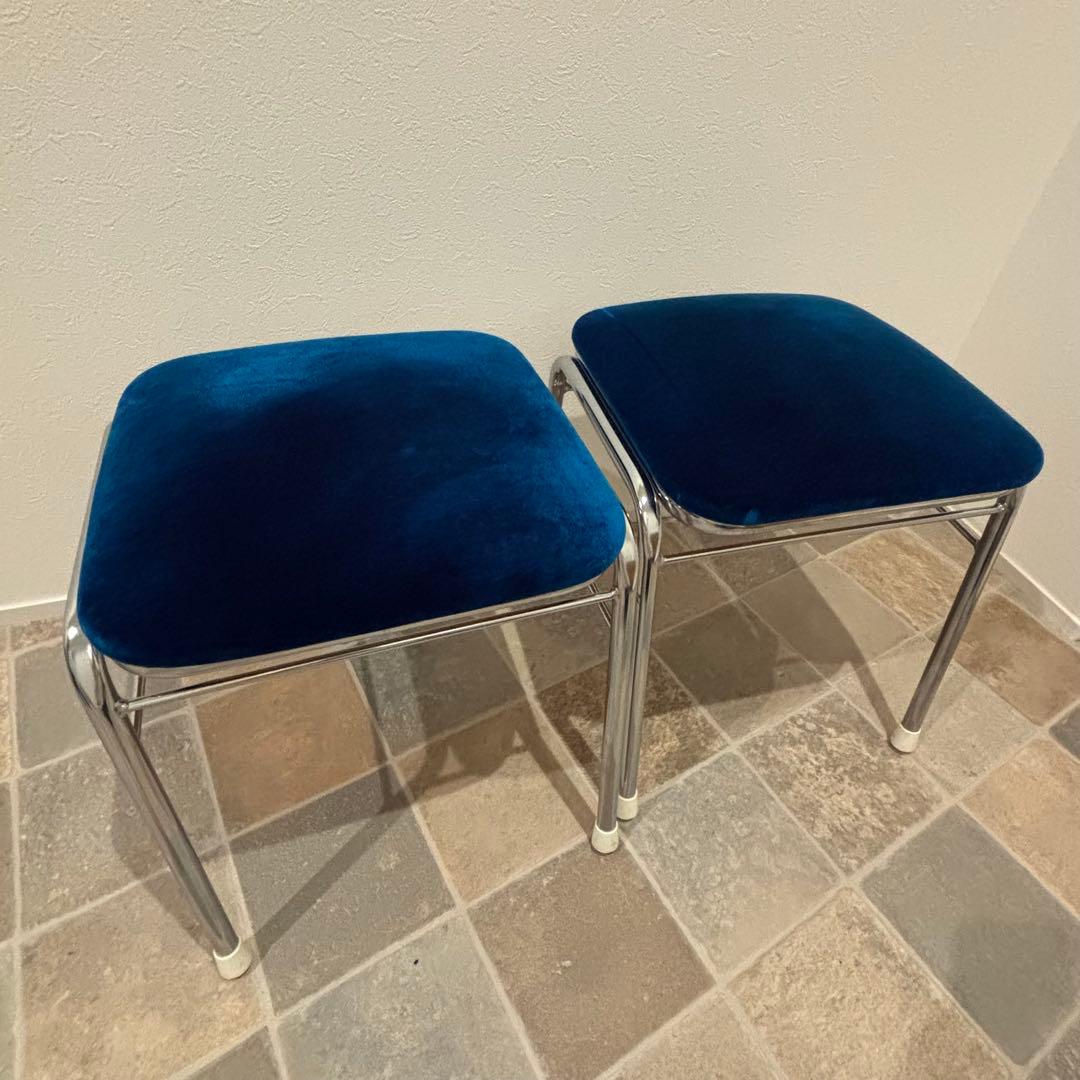 アーケード ビデオゲーム椅子 青　中古ゲーセンイス　アストロシティ カプコン