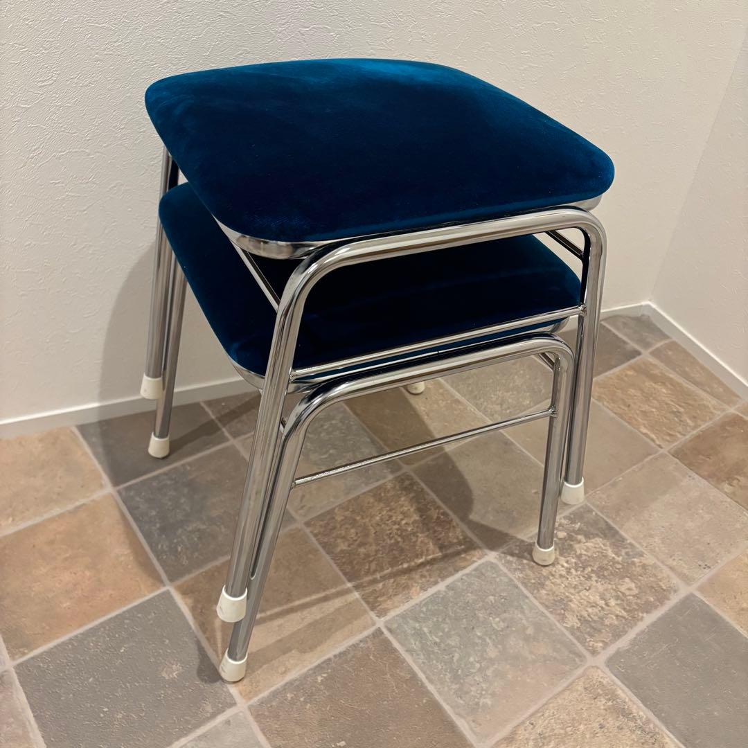 アーケード ビデオゲーム椅子 青　中古ゲーセンイス　アストロシティ カプコン