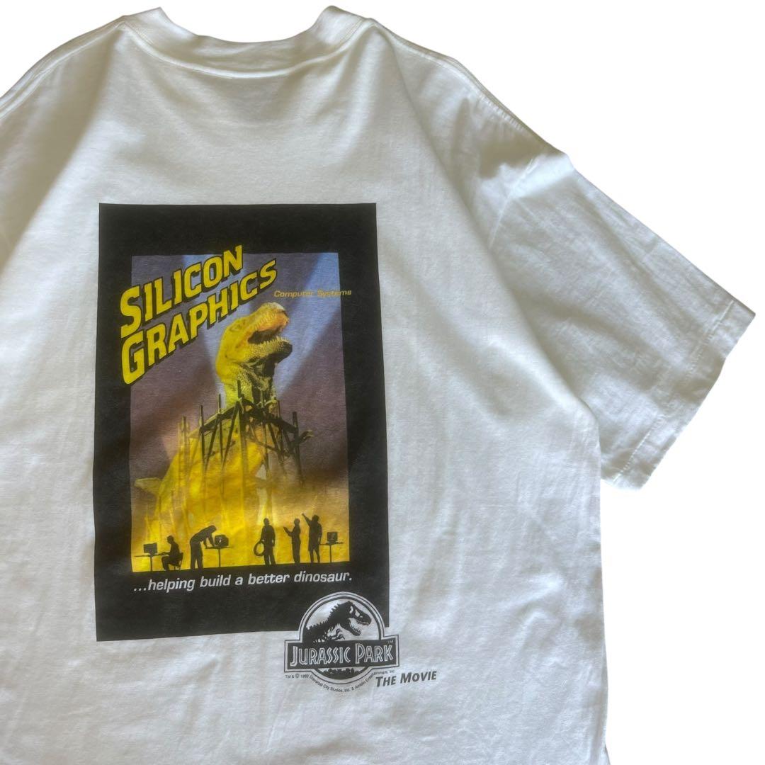 90s ジュラシックパーク プロモーション Tシャツ プリント