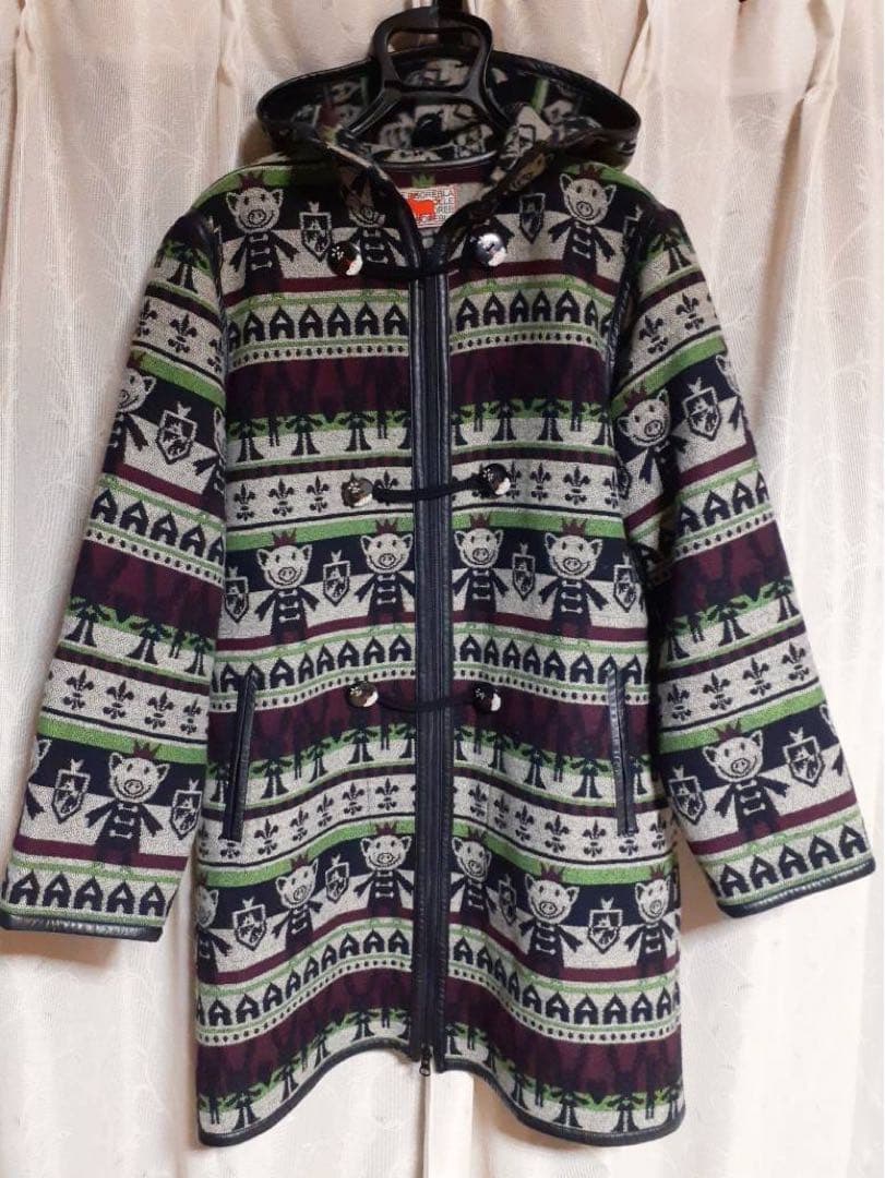 アルベロベロ　コート　ぶたさん　裏起毛　ダブルファスナー　　kiraraさん専用