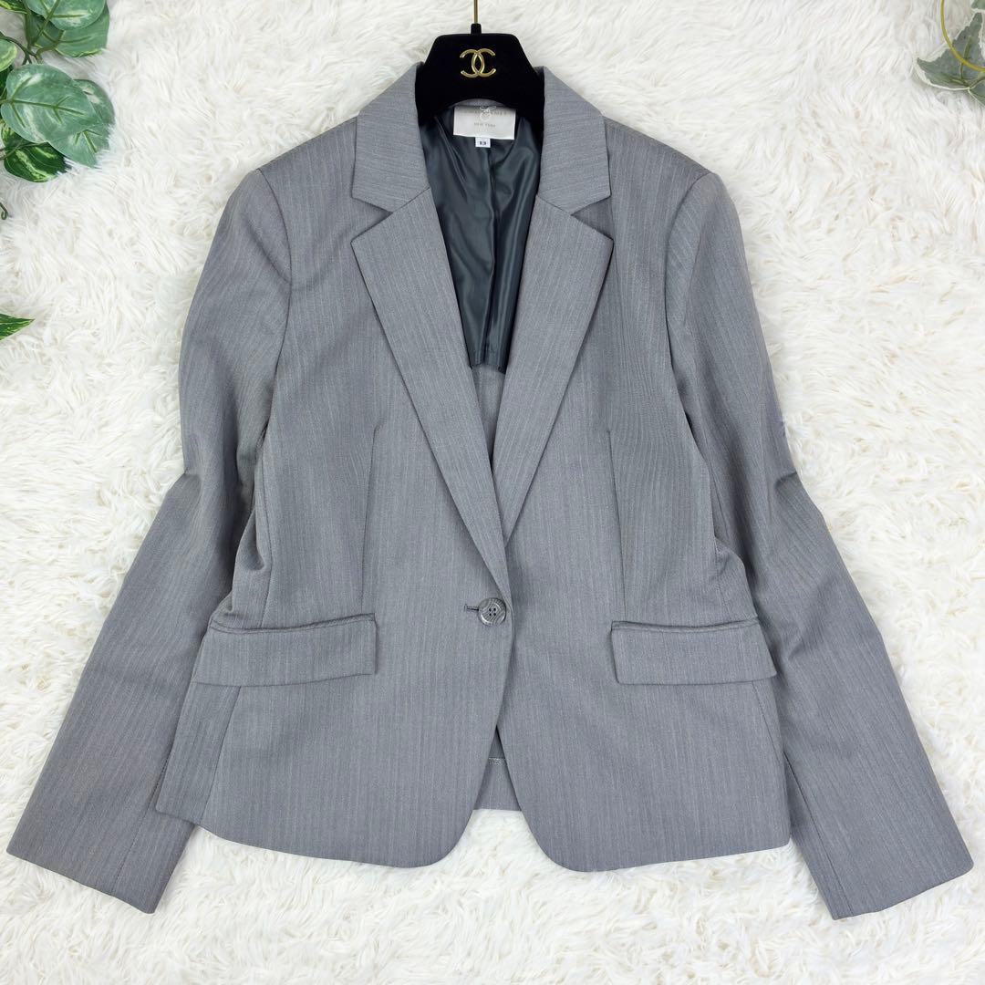 美品　エマジェームス　ウォッシャブル　ストレッチ　パンツスーツセットアップ　XL