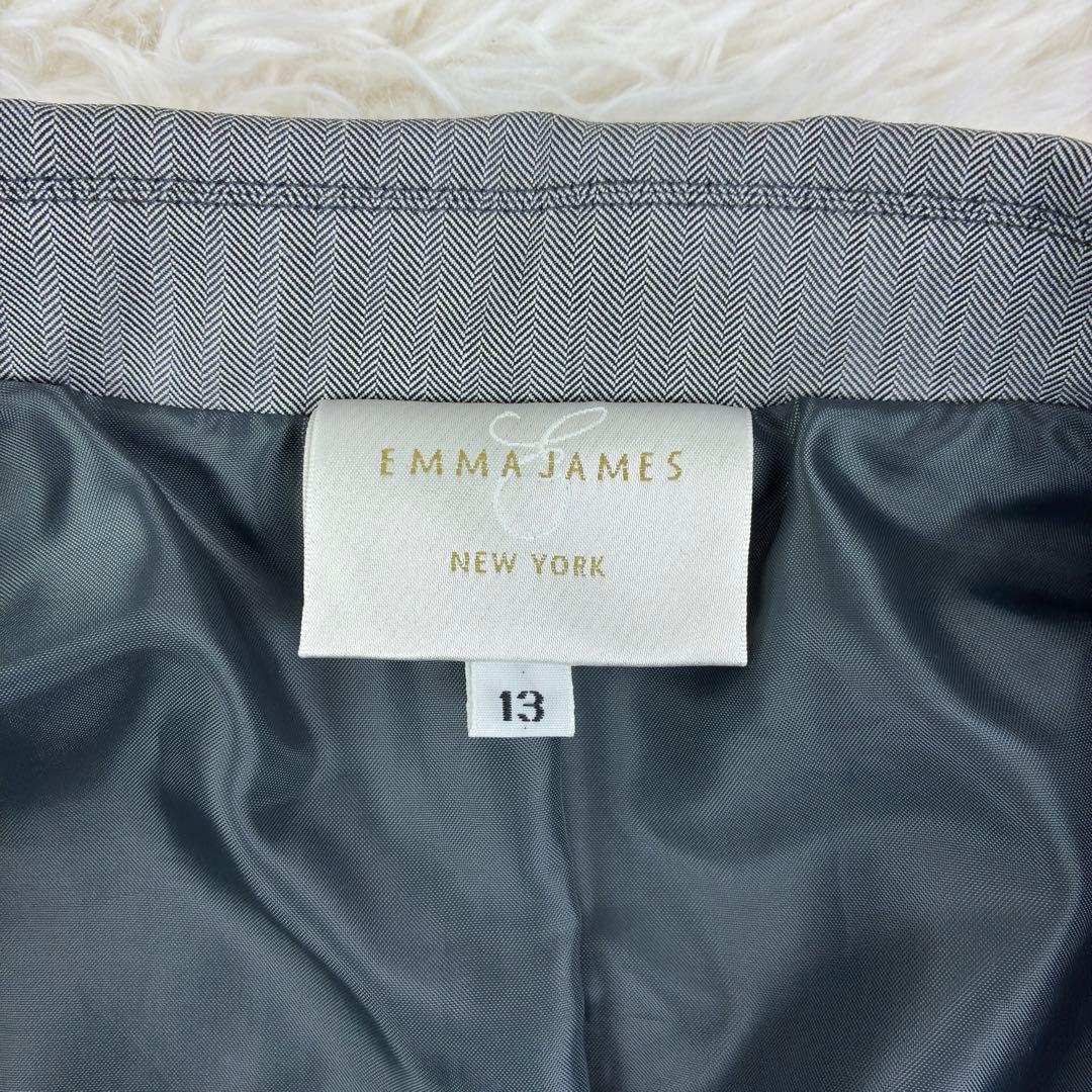 美品　エマジェームス　ウォッシャブル　ストレッチ　パンツスーツセットアップ　XL