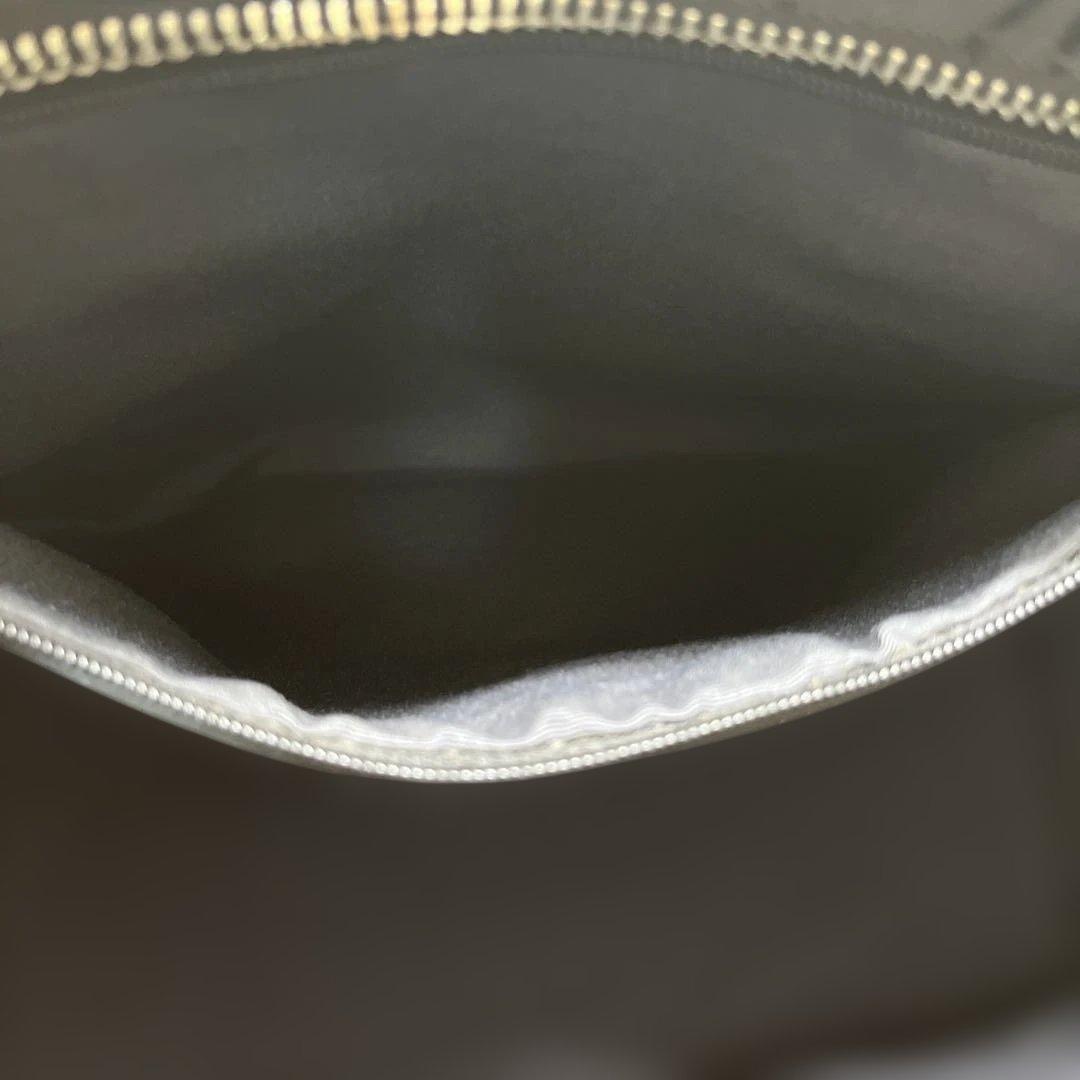 美品 COACH コーチ トートバッグ シグネチャーキャンバス6042 ブラック