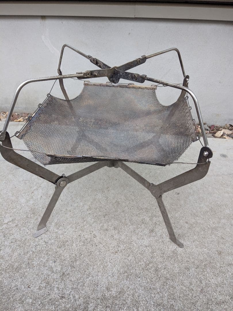 モノラル　MONORAL ワイヤーフレーム　焚き火台　五徳付き