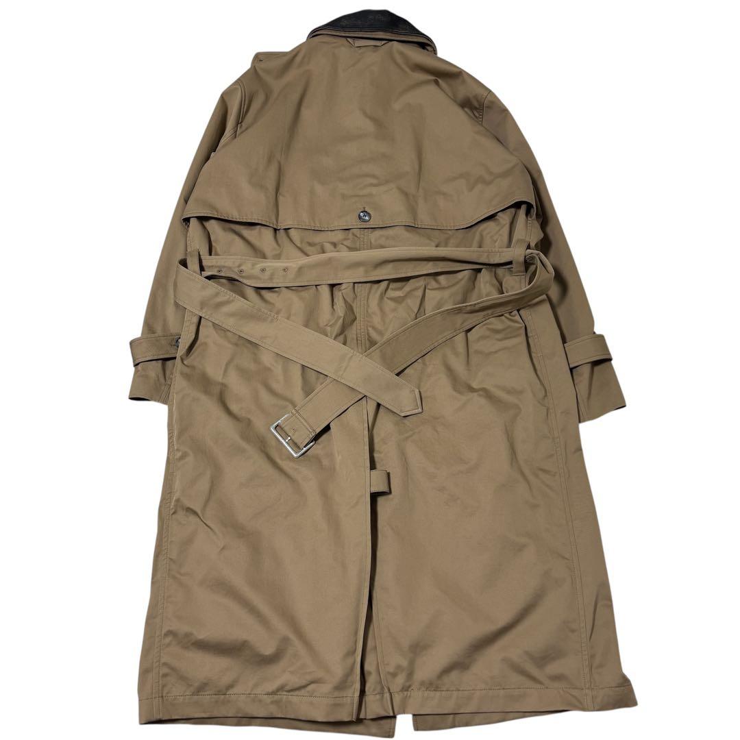 25SS  ATELIER コットンマックスタイルコート ベージュ　ロング