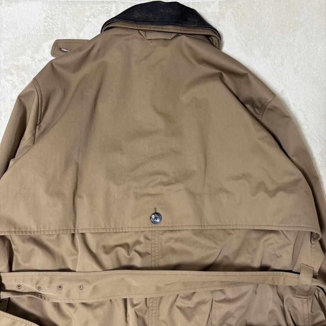 25SS  ATELIER コットンマックスタイルコート ベージュ　ロング