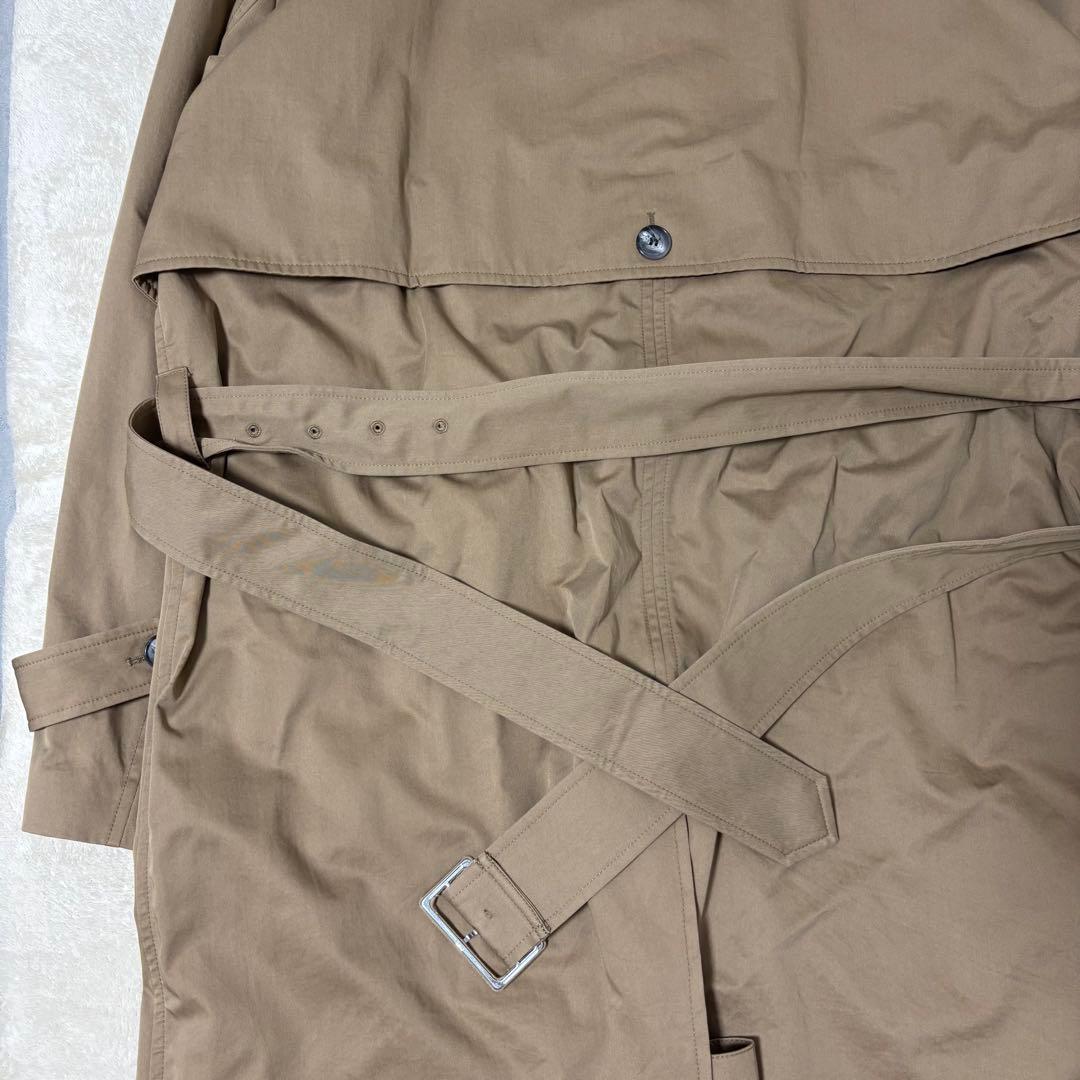 25SS  ATELIER コットンマックスタイルコート ベージュ　ロング