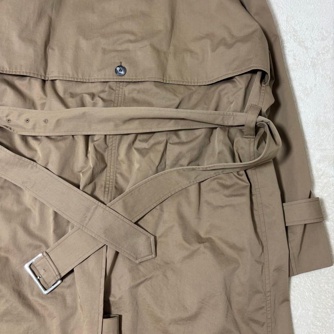 25SS  ATELIER コットンマックスタイルコート ベージュ　ロング